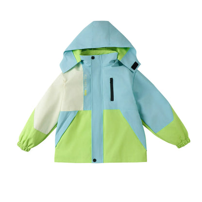 New Children's Ski Suit Boys and Girls Thickened Warm Three-Proof Shell Jacket Primary School Детский горнолыжный костюм